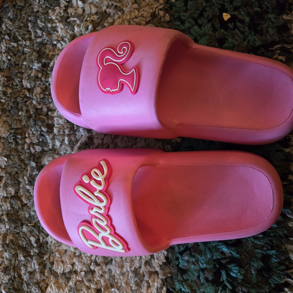Barbie Pink Slide Sandals